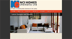 Desktop Screenshot of ncihomes.com