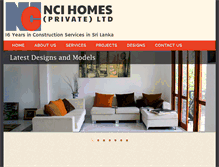 Tablet Screenshot of ncihomes.com